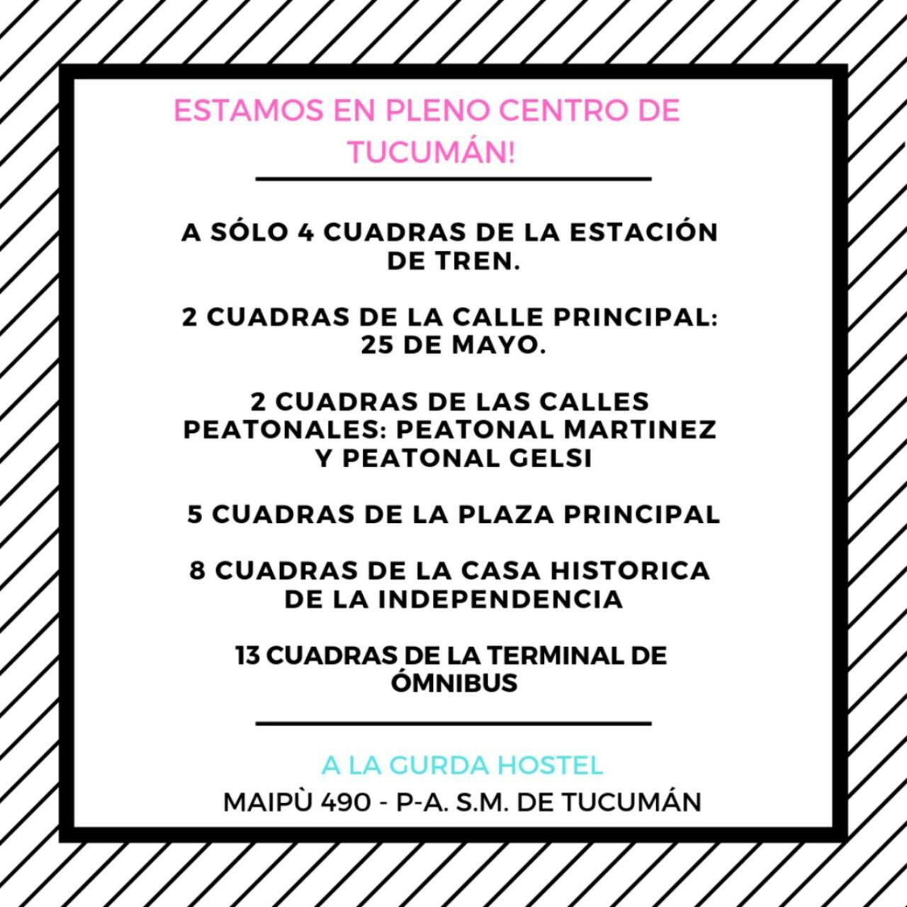 A La Gurda Hostel San Miguel de Tucumán Zewnętrze zdjęcie